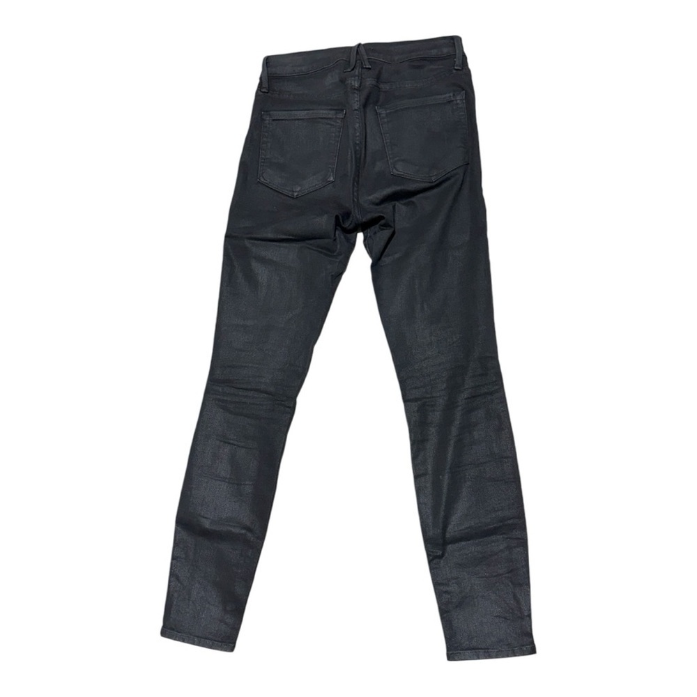 Good American Black High-Rise Skinny Jeans - Picture 4 of 12